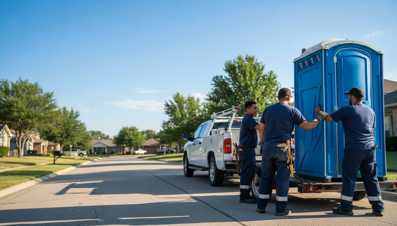 Portable Toilet Rental in Redbird, OK near me